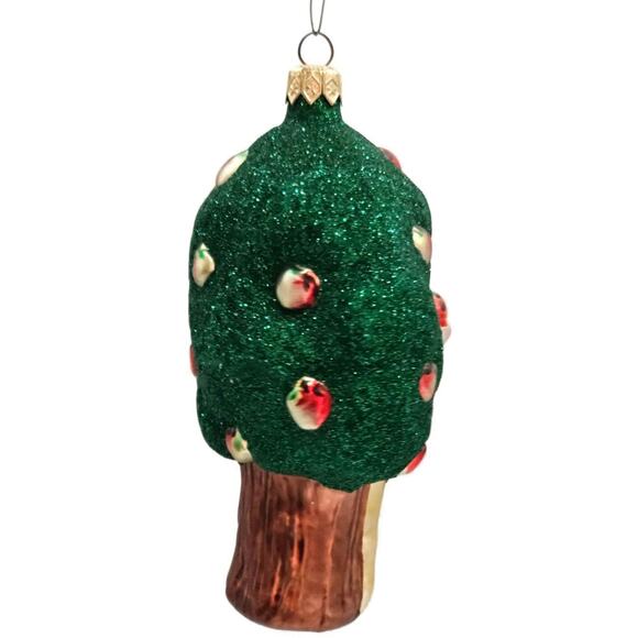 Patricia Breen Apple Tree Boy Glittered Tree Red Shirt Summer Christmas Ornament - Picture 7 of 12